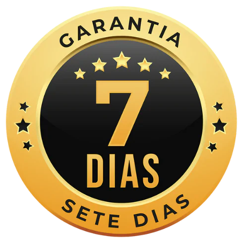 Selo de garantia de 7 dias